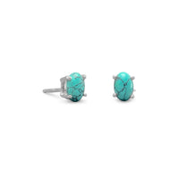 Thumbnail for Stabilized Turquoise Stud Earrings