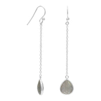 Thumbnail for Labradorite Chain Drop Earrings
