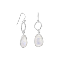 Thumbnail for Rainbow Moonstone Drop Earrings