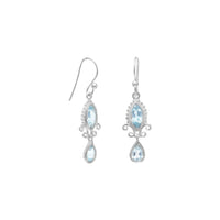 Thumbnail for Multishape Blue Topaz Earrings