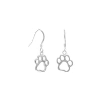 Thumbnail for Cut Out Paw Print Earrings