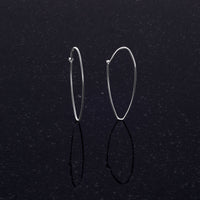 Thumbnail for Thin Oval Wire Hoops