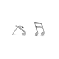 Thumbnail for Oxidized Musical Notes Earrings
