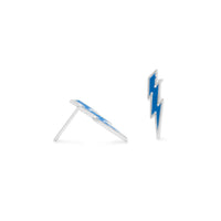 Thumbnail for Blue Lightning Bolt Stud Earrings