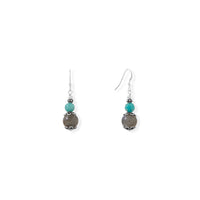 Thumbnail for Baila Luna Labradorite Drop Earrings