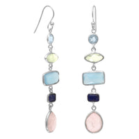 Thumbnail for Gorgeous Multistone Long Drop Earrings