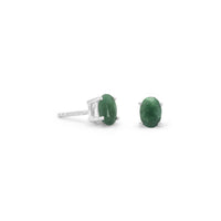 Thumbnail for Faceted Oval Beryl Earrings