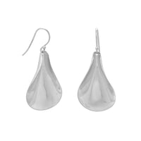Thumbnail for Polished Spoon Design French Wire Earrings