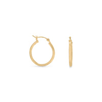 Thumbnail for 2mm x 20mm Gold Plated Click Hoop