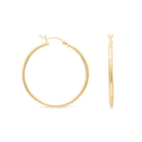 Thumbnail for 2mm x 35mm Gold Plated Click Hoop
