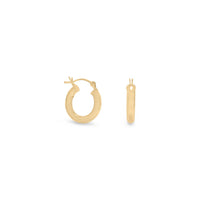 Thumbnail for 3mm x 15mm Gold Plated Click Hoop