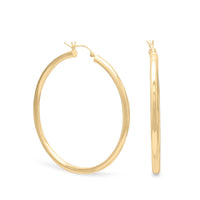 Thumbnail for 3mm x 40mm Gold Plated Click Hoop