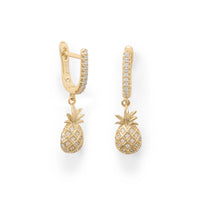 Thumbnail for Sweetness! Gold Plated Pineapple Earrings