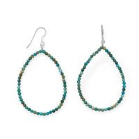 Thumbnail for Ooh La La! Natural Turquoise Statement Earrings