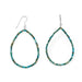 Ooh La La! Natural Turquoise Statement Earrings