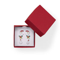 Thumbnail for Santa, Holly and Snowman Earring Set