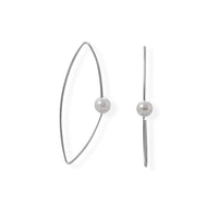 Thumbnail for Imitation Pearl Illusion Wire Earring
