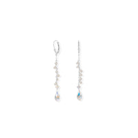 Thumbnail for Swarovski Crystal and Cultured Freshwater Pearl Earrings