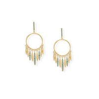 Thumbnail for Dream Big! Dream Catcher Inspired Post Back Earrings