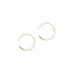 14/20 Gold Filled Threader Hoop Earrings
