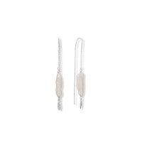 Thumbnail for Stick Cultured Freshwater Pearl Threader Earrings