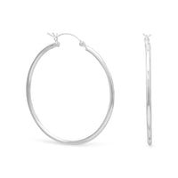 Thumbnail for 2mm x 40mm Hoop Earrings with Click