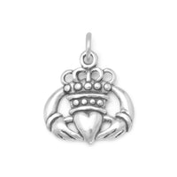 Thumbnail for Oxidized Claddagh Charm
