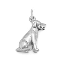 Thumbnail for Sitting Labrador Dog Charm