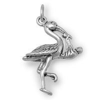 Thumbnail for Stork with Baby Charm