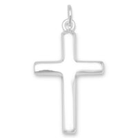 Thumbnail for Plain Polished Cross Pendant