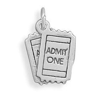 Thumbnail for ADMIT ONE Movie Tickets Charm