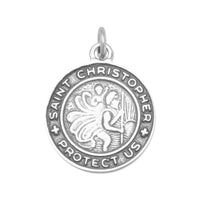 Thumbnail for Round Saint Christopher Medal