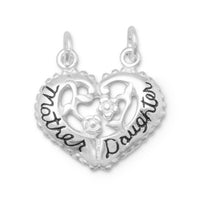 Thumbnail for Heart Shaped Mother/Daughter Break-Away Charm