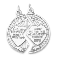 Thumbnail for Mizpah Break Apart Coin Charm