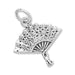 Victorian Fan Charm
