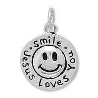 Thumbnail for Smile Jesus Loves You Charm