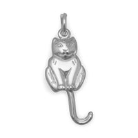 Thumbnail for Cat with Movable Tail Charm