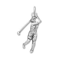 Thumbnail for Female Golfer Charm