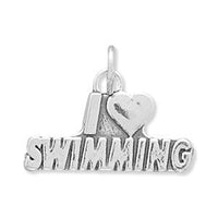 Thumbnail for I Love Swimming Charm