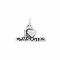 Thumbnail for I Love Gymnastics Charm
