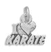 I Love Karate Charm