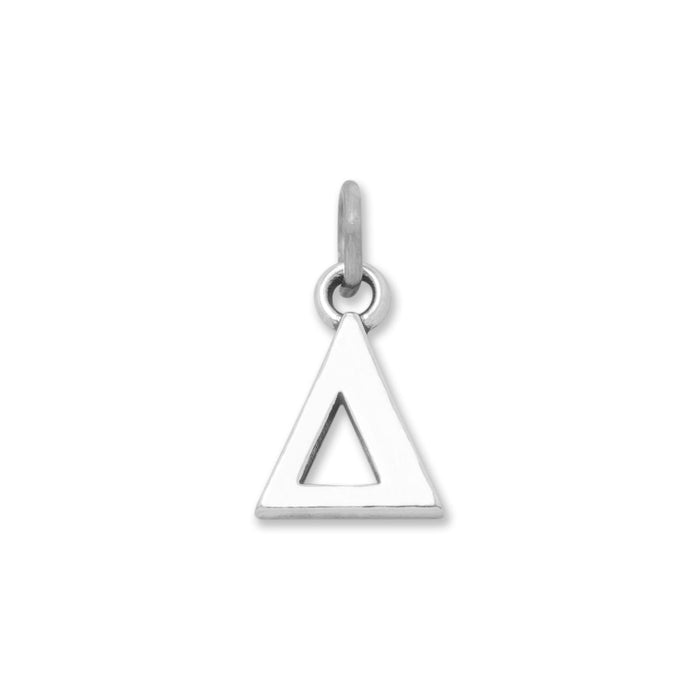 Greek Alphabet Letter Charm - Delta