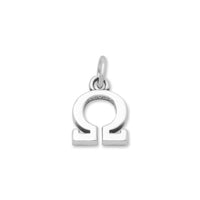 Thumbnail for Greek Alphabet Letter Charm - Omega