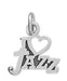 I Love Jazz Charm