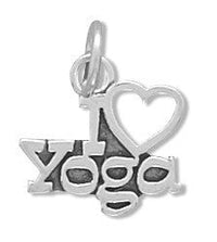 Thumbnail for I Love Yoga Charm