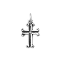 Thumbnail for Oxidized Cross Charm