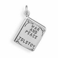 Thumbnail for War and Peace Book Charm