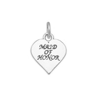 Thumbnail for Oxidized Maid of Honor Charm