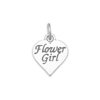 Thumbnail for Oxidized Flower Girl Charm