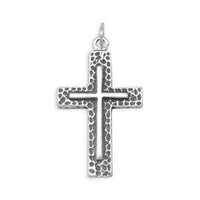 Thumbnail for Textured Cross Pendant